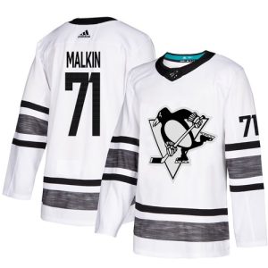 Pittsburgh Penguins Trikot #71 Evgeni Malkin Weiß 2019 All-Star Game Parley